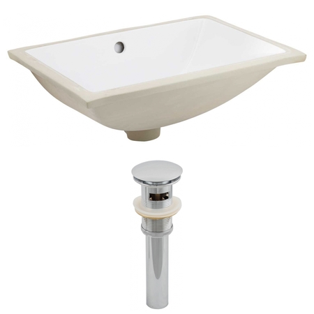 AMERICAN IMAGINATIONS 20.75" W, Undermount Sink Set AI-12807